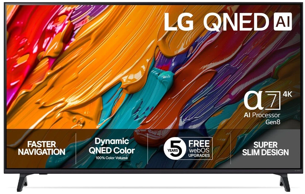 Televizorius LG QNED AI 4K TV | 65QNED7EA6B | 65 | Smart TV | webOS | UHD