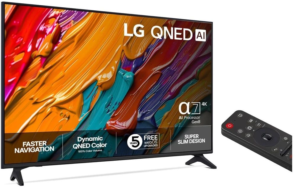 Televizorius LG QNED AI 4K TV | 65QNED7EA6B | 65 | Smart TV | webOS | UHD