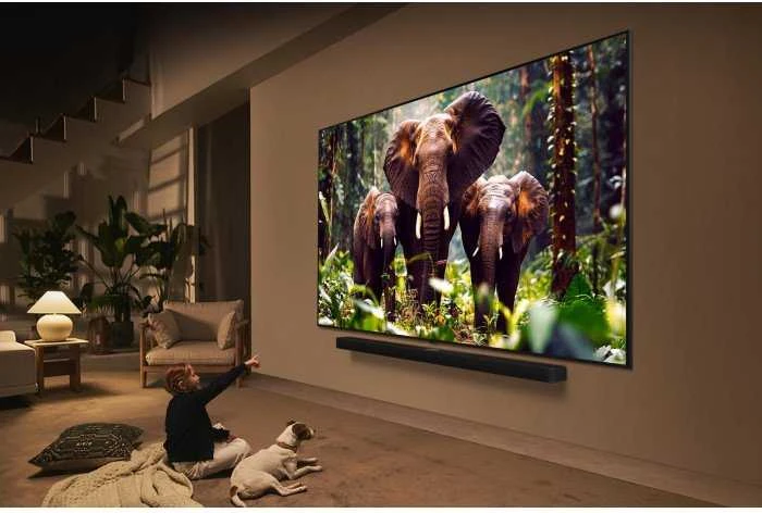 65 colių LG 65QNED85A6C MiniLED 4K išmanusis TV 2025