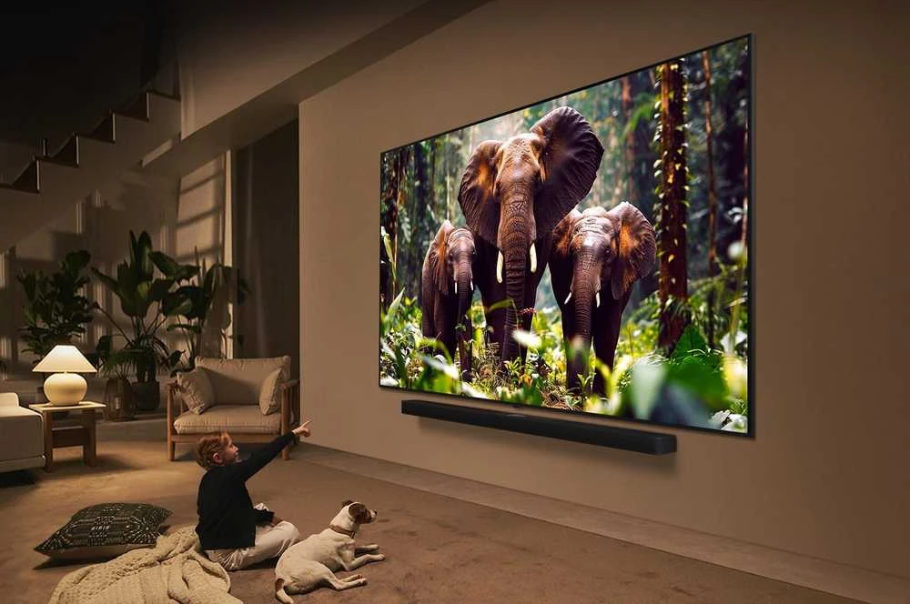 75 colių LG 75QNED85A6C MiniLED 4K išmanusis TV 2025