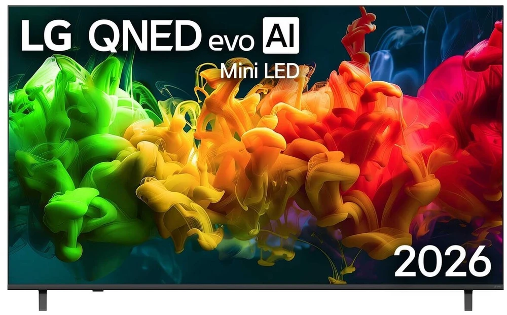 Televizorius LG QNED 4K evo AI Mini LED TV | 75QNED8EB3A | 75 | Smart TV | webOS | UHD | Juodos spalvos