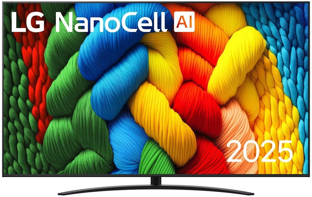 86 colių LG 86NANO81A3A | išmanusis Televizorius | webOS 25 | 4K UHD