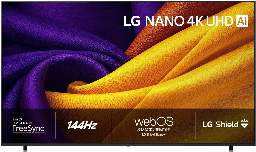 Televizorius LG NANO AI NU90 98'' 4K UHD LED LCD juoda - Televizorius (98NU900B6LB.AEUQ)