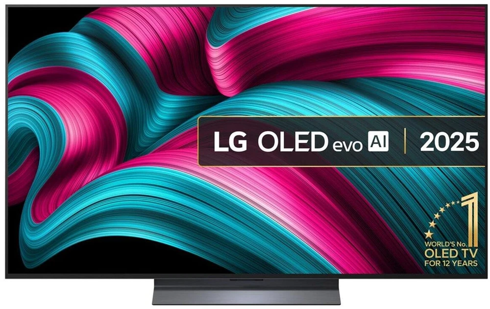 Televizorius LG OLED evo AI OLED55C54LA 139,7 cm (55") 4K Ultra HD Smart TV Wi-Fi Juodas