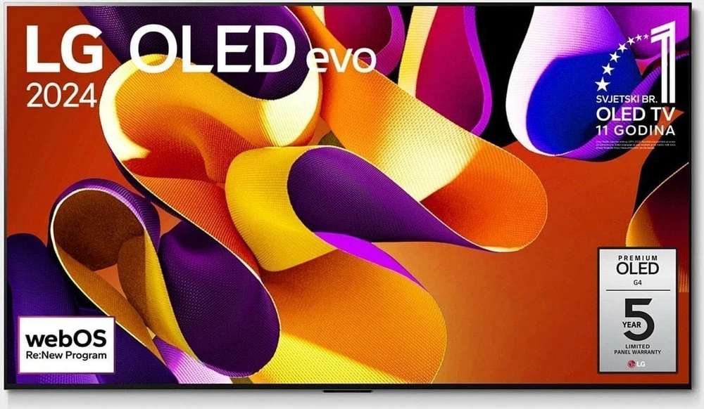 Televizorius LG OLED77G45LW OLED 77'' 4K Ultra HD WebOS