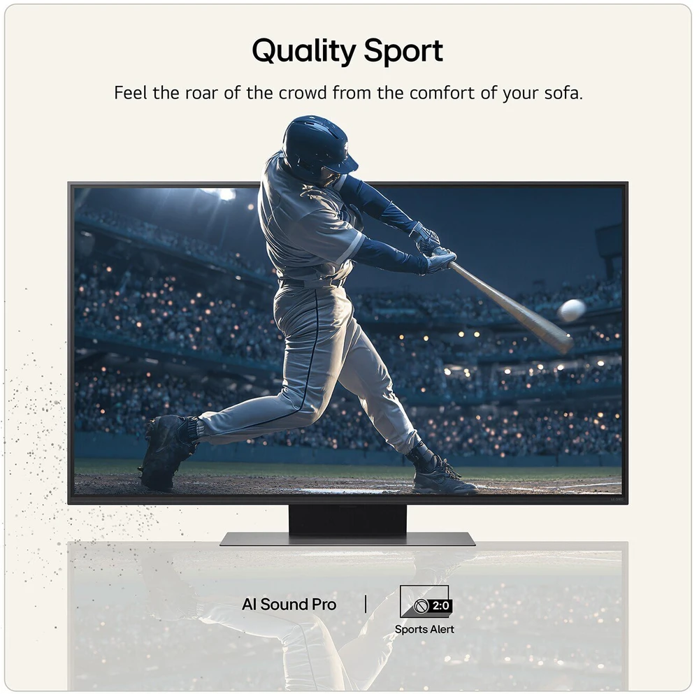 Televizorius LG 43QNED87B3A QNED 43'' 4K Ultra HD WebOS 26