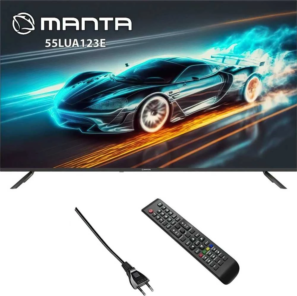 Televizorius Manta 55LUA123E LED 55'' 4K Ultra HD Android