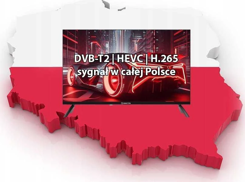 Televizorius „Manta 32LHA123E“ 32 colių HD išmanusis televizorius su „Android“