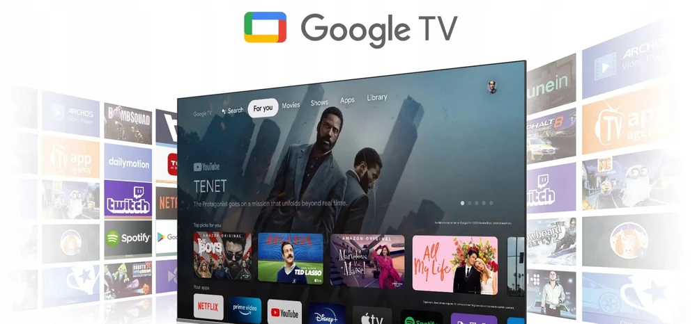 Televizorius Metz 60MUF7000Z 60" LED 4K UHD GoogleTV 60Hz