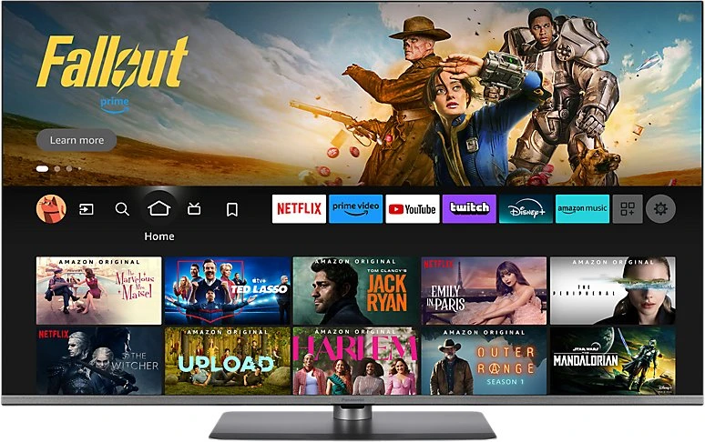Panasonic 55" 4K QLED „Fire“ televizorius TV-55W83 juodas