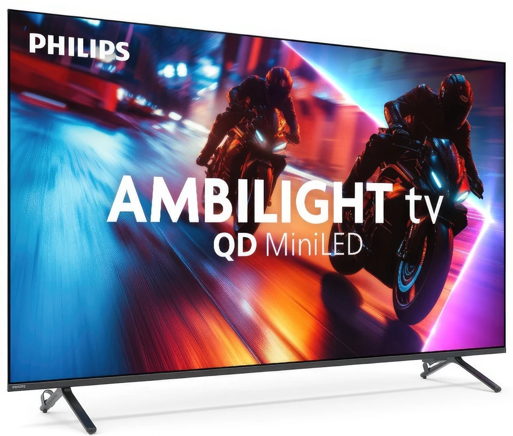 LED televizorius „Philips QD MiniLED“, 4K „Ambilight“, 55MLED920/12