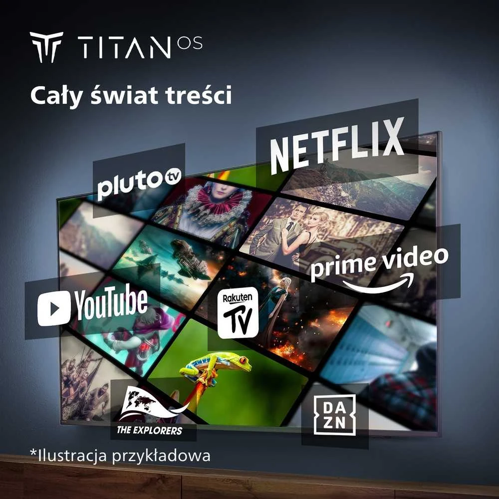Išmanusis televizorius Philips 4K, 55 colių (55PUS7609/12)