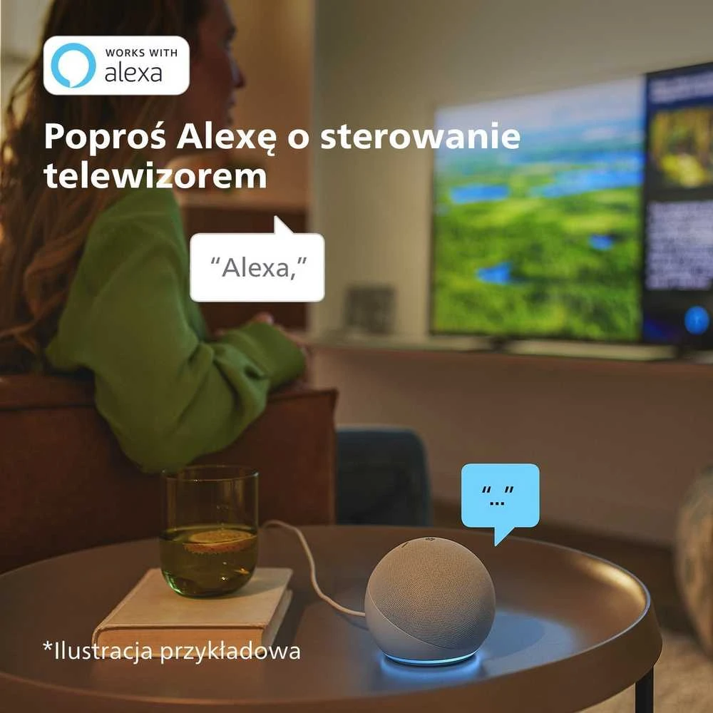 Išmanusis televizorius Philips 4K, 55 colių (55PUS7609/12)