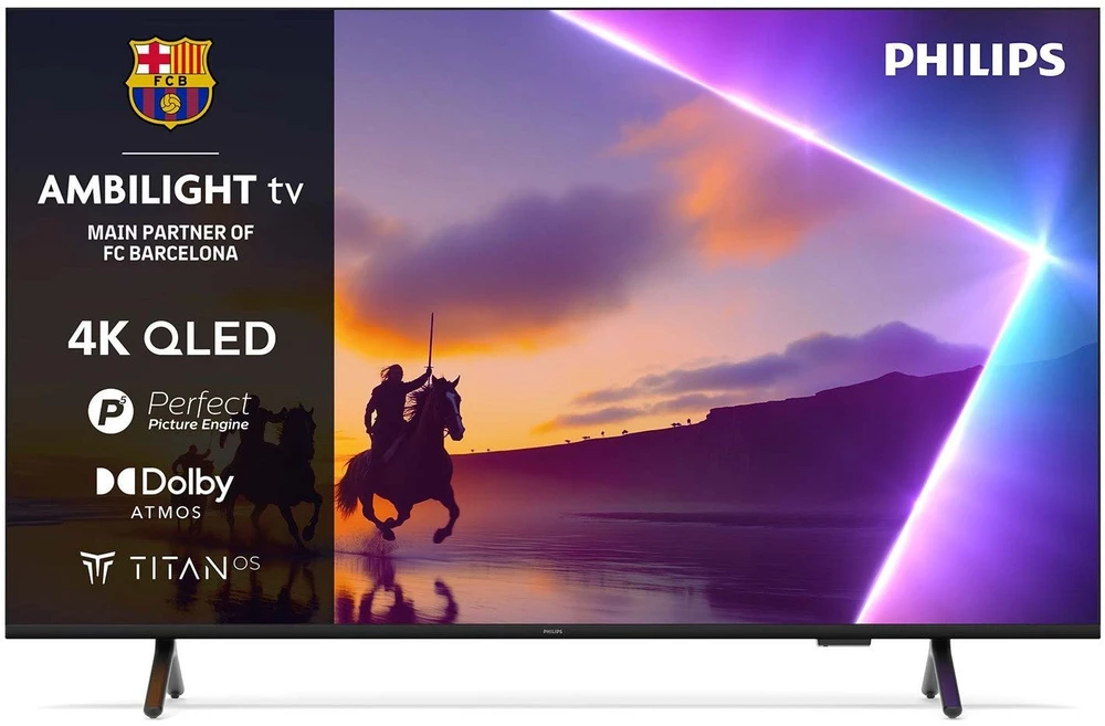 Televizorius Philips 65PUS8510/12 | 65 | Smart TV | TITAN OS | UHD | Juodas
