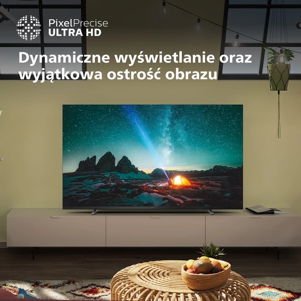 Išmanusis televizorius Philips 4K, 75 colių (75PUS7609/12)