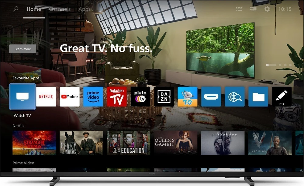 Išmanusis televizorius Philips 4K, 75 colių (75PUS7609/12)