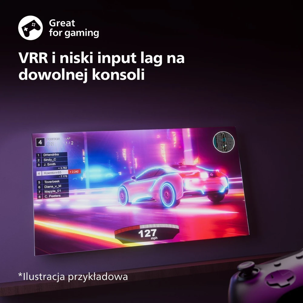 Išmanusis televizorius Philips 4K, 75 colių (75PUS7609/12)