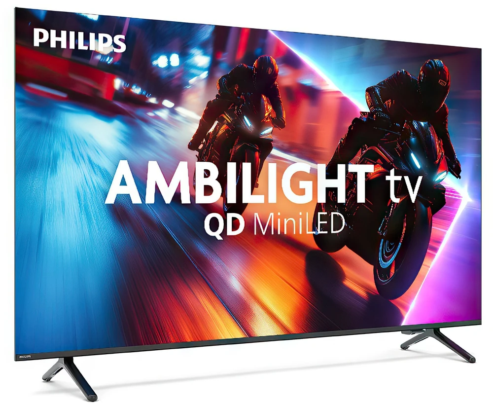 Televizorius Philips 4K Ambilight 85MLED910/12 |QD MiniLED | TITAN OS | 144 Hz