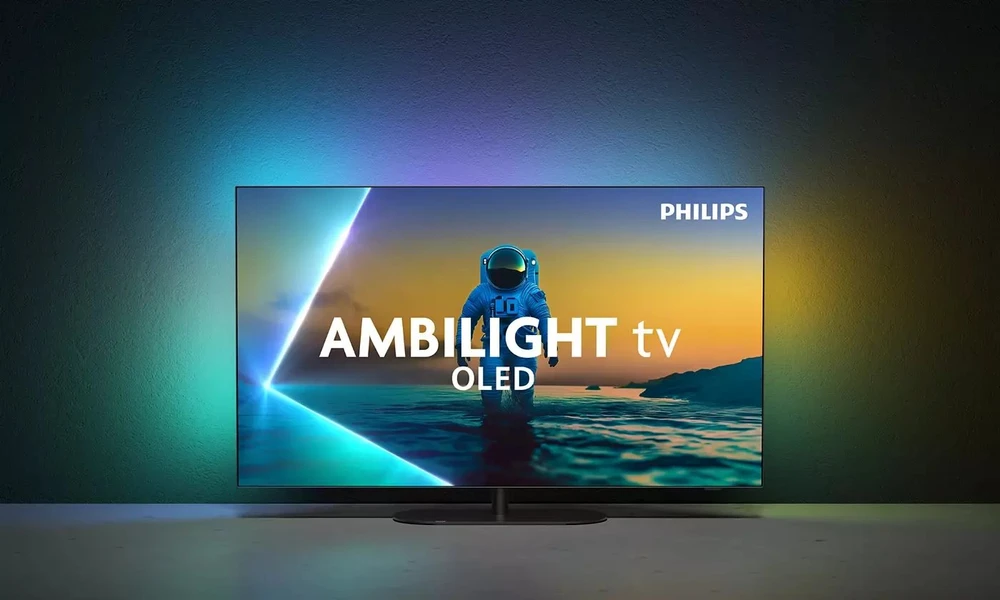 Televizorius Philips Ambilight 55OLED810/12 TV 139.7 cm (55") 4K Ultra HD Smart TV Wi-Fi Pilkas