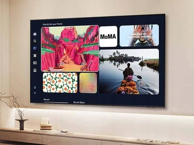 Televizorius Samsung QN80 QE100QN80FUXXH 2025 m. modelis