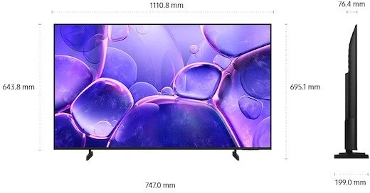 Televizorius Samsung UE50U8072FUXXH