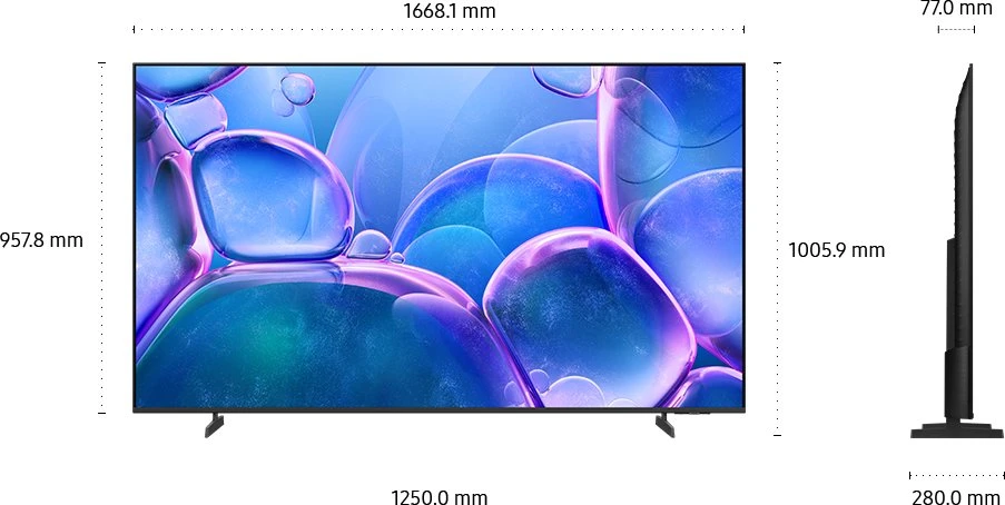 „Samsung“ 75 colių LED televizorius UE75U7022FKXXH