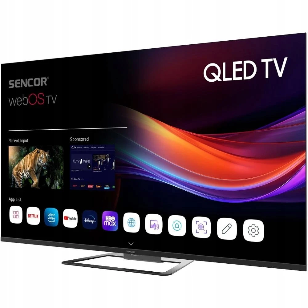 Televizorius SLE 50Q871B Q-SERIES WEBOS TV SENCOR