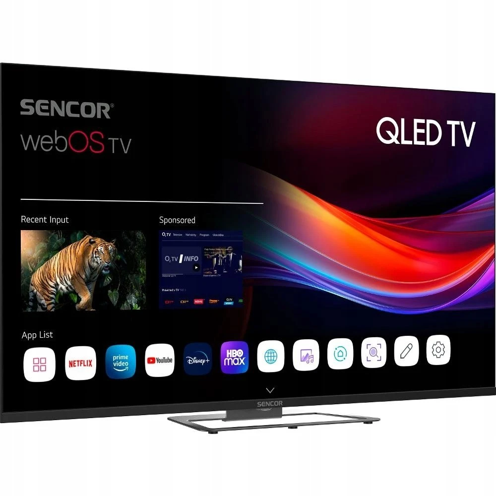 Televizorius SLE 55Q871B Q-SERIES WEBOS TV SENCOR