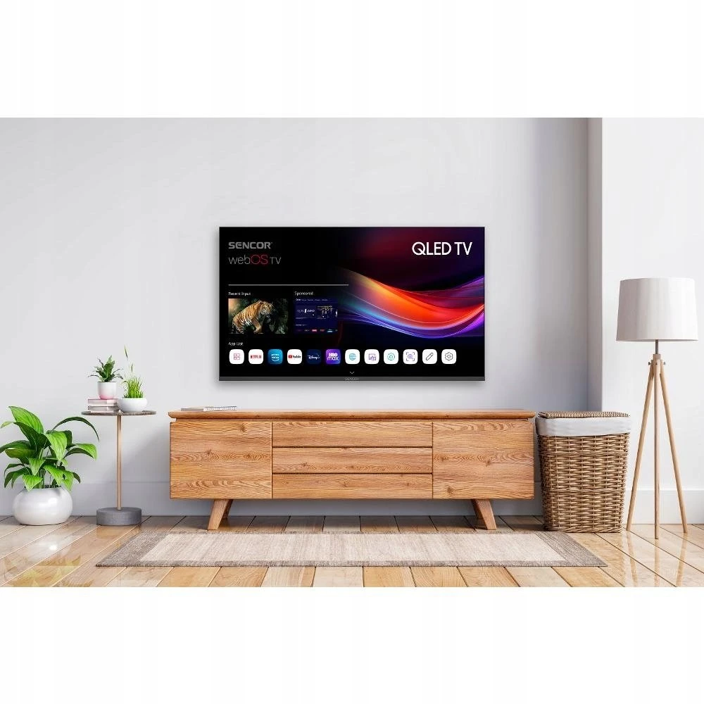 Televizorius SLE 55Q871B Q-SERIES WEBOS TV SENCOR