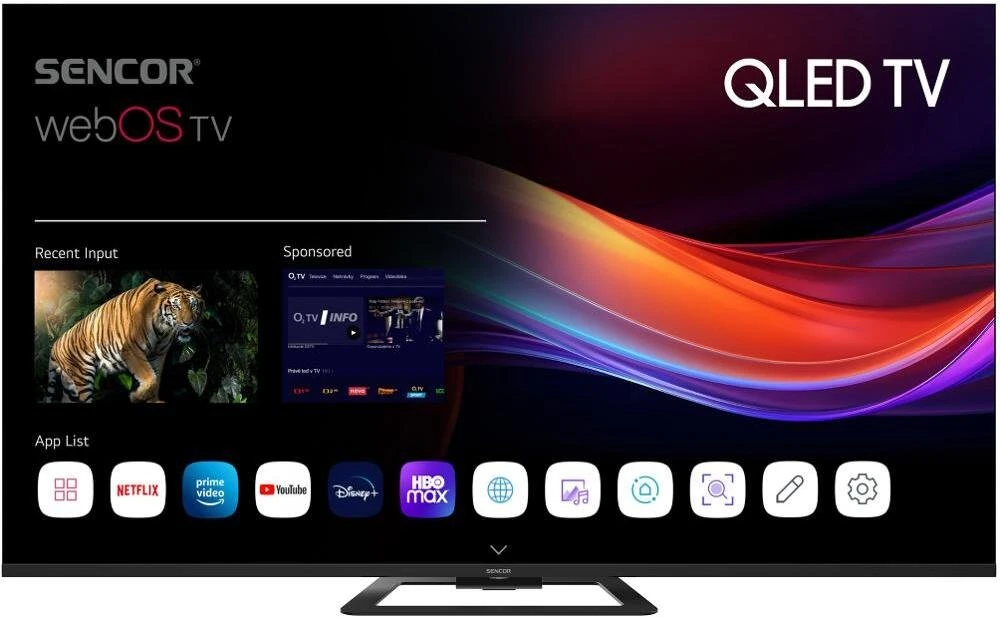 Televizorius SLE 65Q871B Q-SERIES WEBOS TV SENCOR