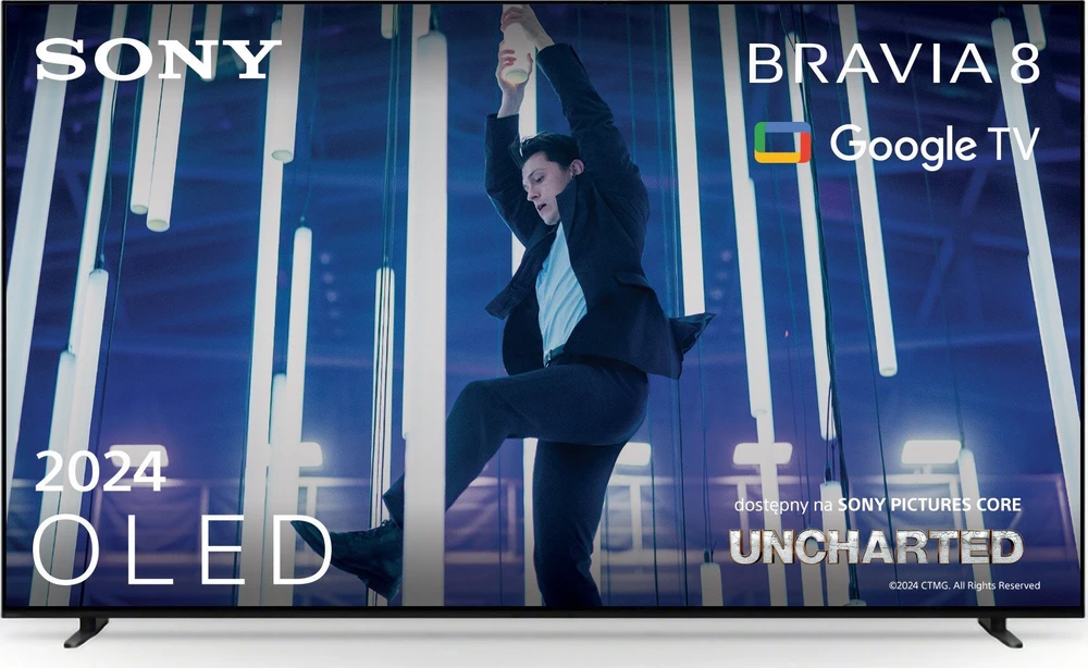 Televizorius Sony Bravia 8 (K77XR80PAEP) | 77" 4K UHD OLED | Google TV