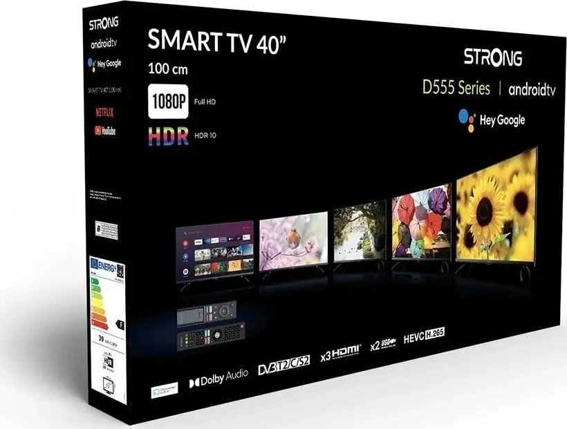 Televizorius Strong SRT 40FD5553 40'' Full HD (SRT40FD5553)