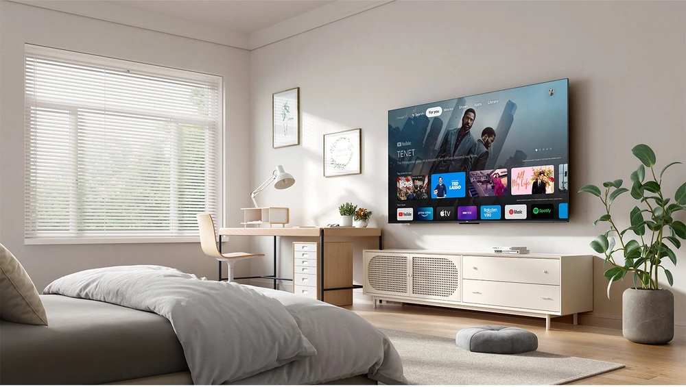 TCL P6K 43P6K TV 109.2 cm (43") 4K Ultra HD Smart TV Wi-Fi Metallic