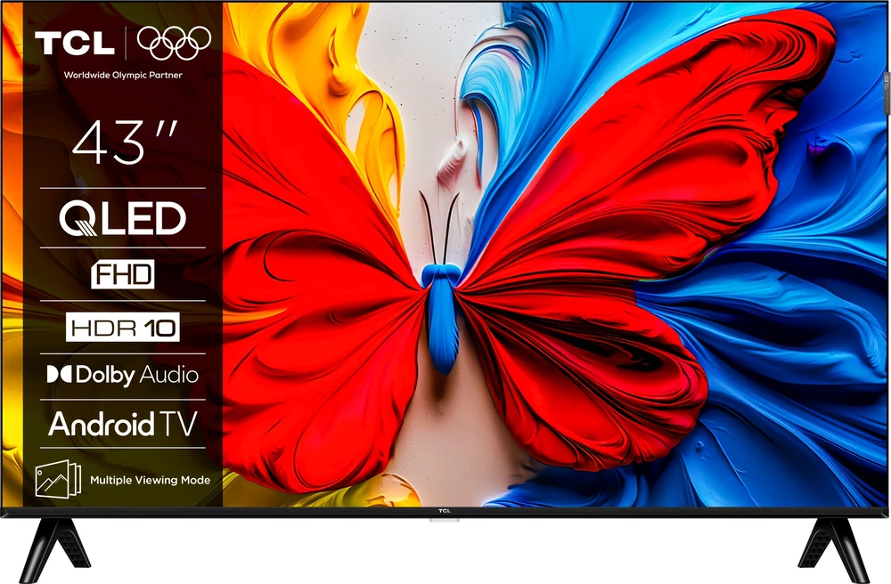 Televizorius TCL 43S5K QLED