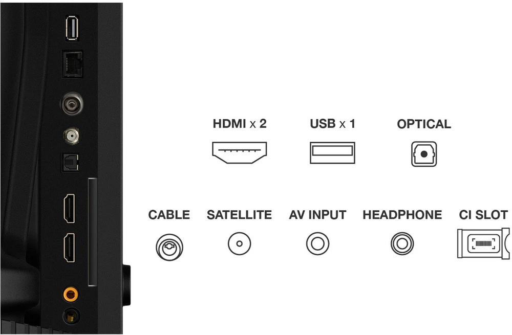Televizorius TCL 43S5K QLED