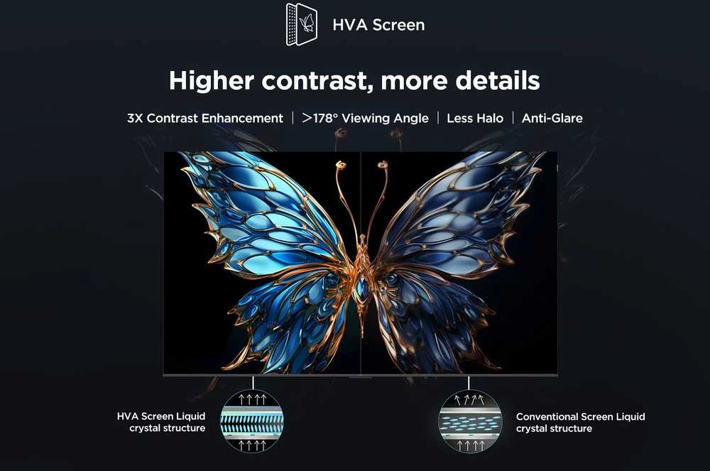 Televizorius TCL LED 4K TV | 50V6C | 50 | Smart TV | Google TV | UHD | Juodas