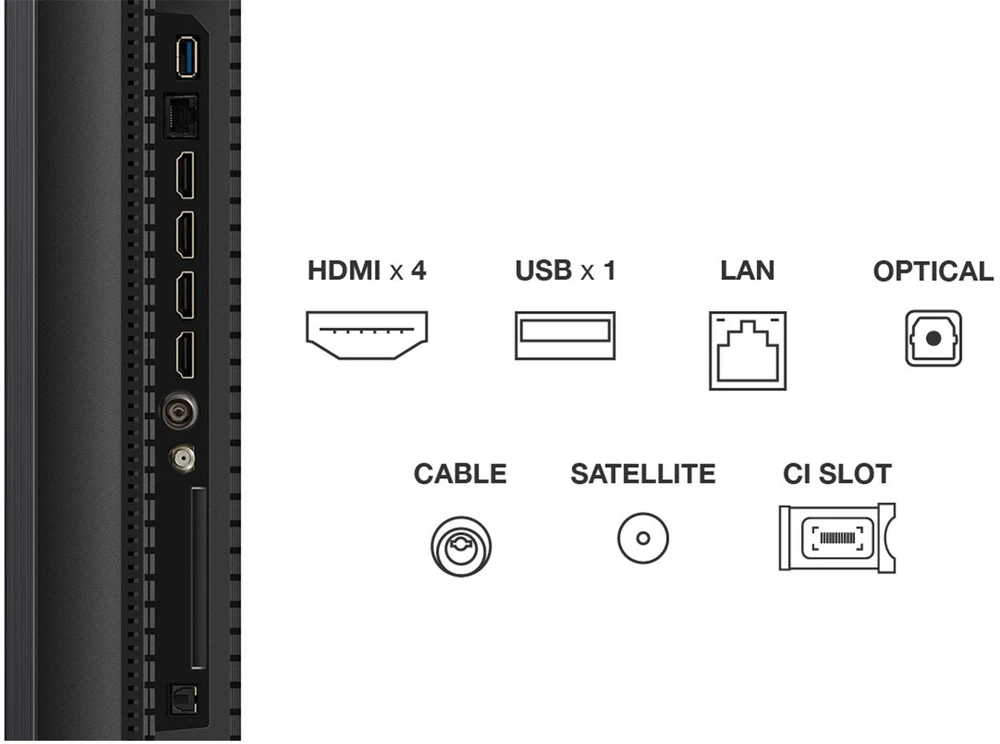 Televizorius TCL 50C7K
