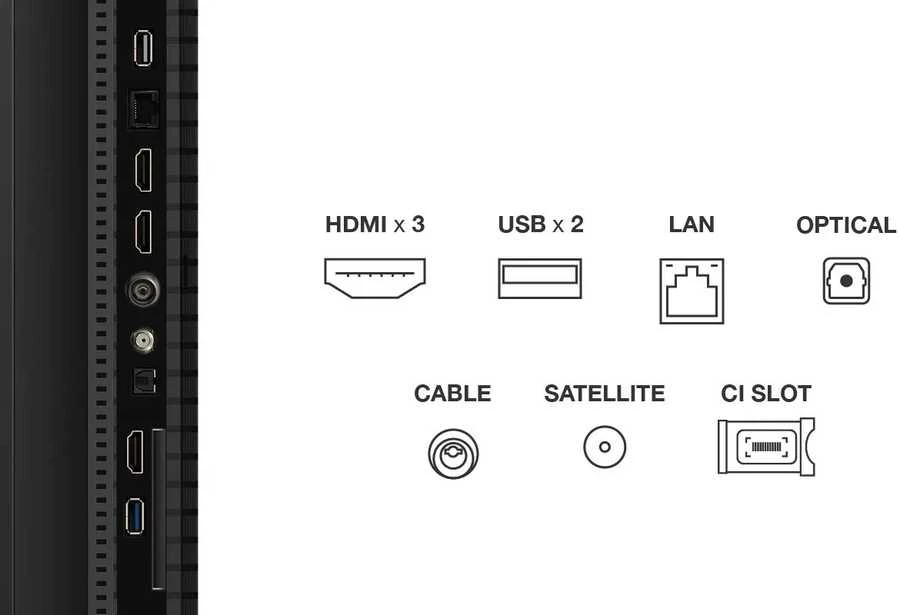Televizorius TCL 50P7K QLED