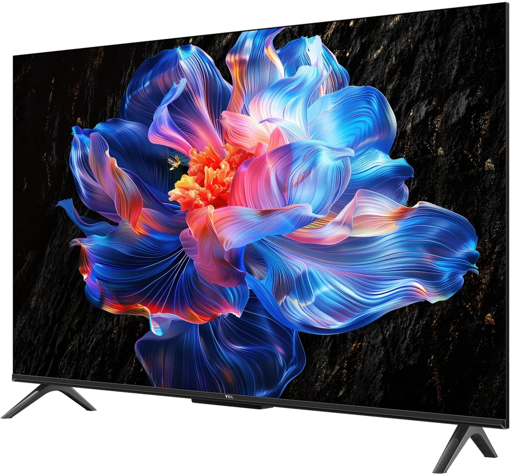 Televizorius TCL LED 4K TV | 50V6C | 50 | Smart TV | Google TV | UHD | Juodas