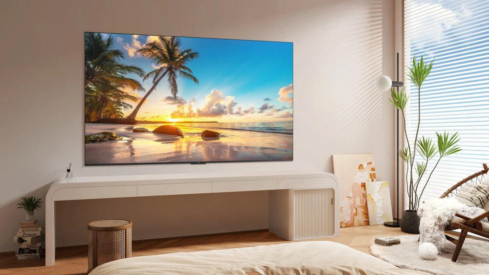 TCL 4K QLED televizorius | 75T8C | 75 | Išmanusis televizorius | „Google TV“ | Juoda