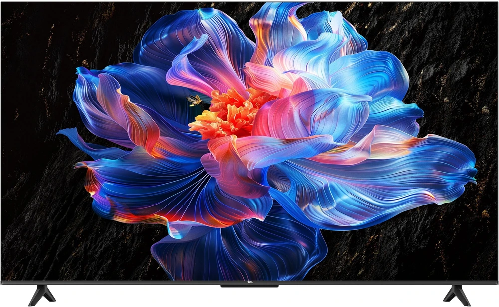 Televizorius TCL LED 4K TV | 75V6C | 75 | Smart TV | Google TV | UHD | Juodas