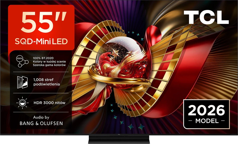 Televizorius TCL 55C8L Mini LED 55'' 4K Ultra HD Google TV