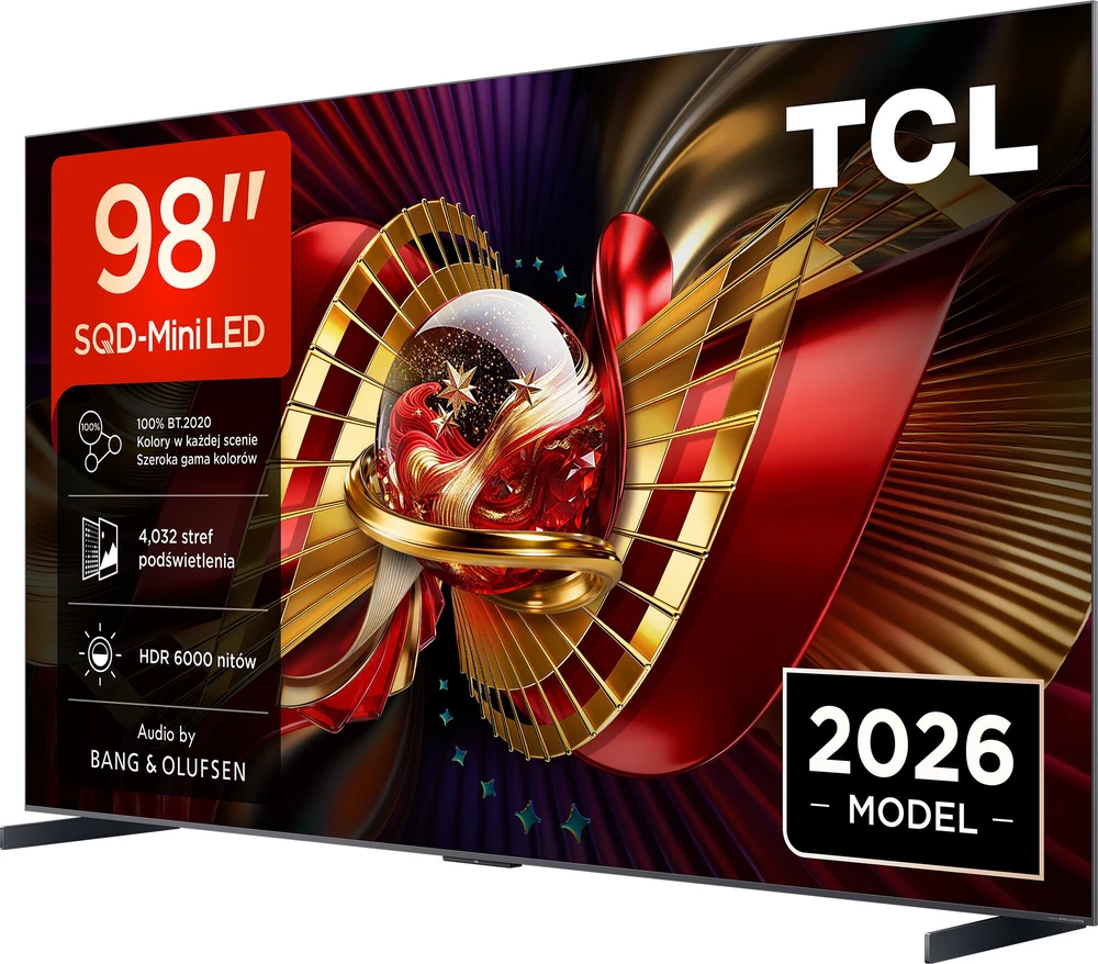 Televizorius TCL 98C8L Mini LED 98'' 4K Ultra HD Google TV