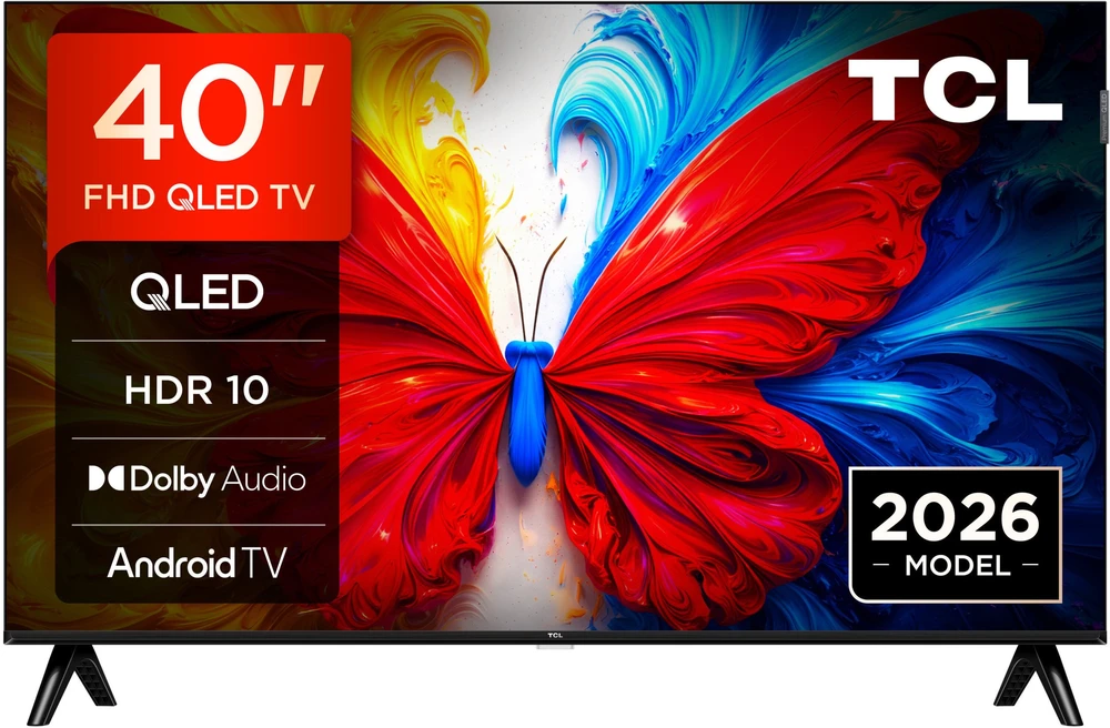 TCL S5L 40S5L TV 101.6 cm (40") Full HD Smart TV Wi-Fi Juodas 300 cd/m²