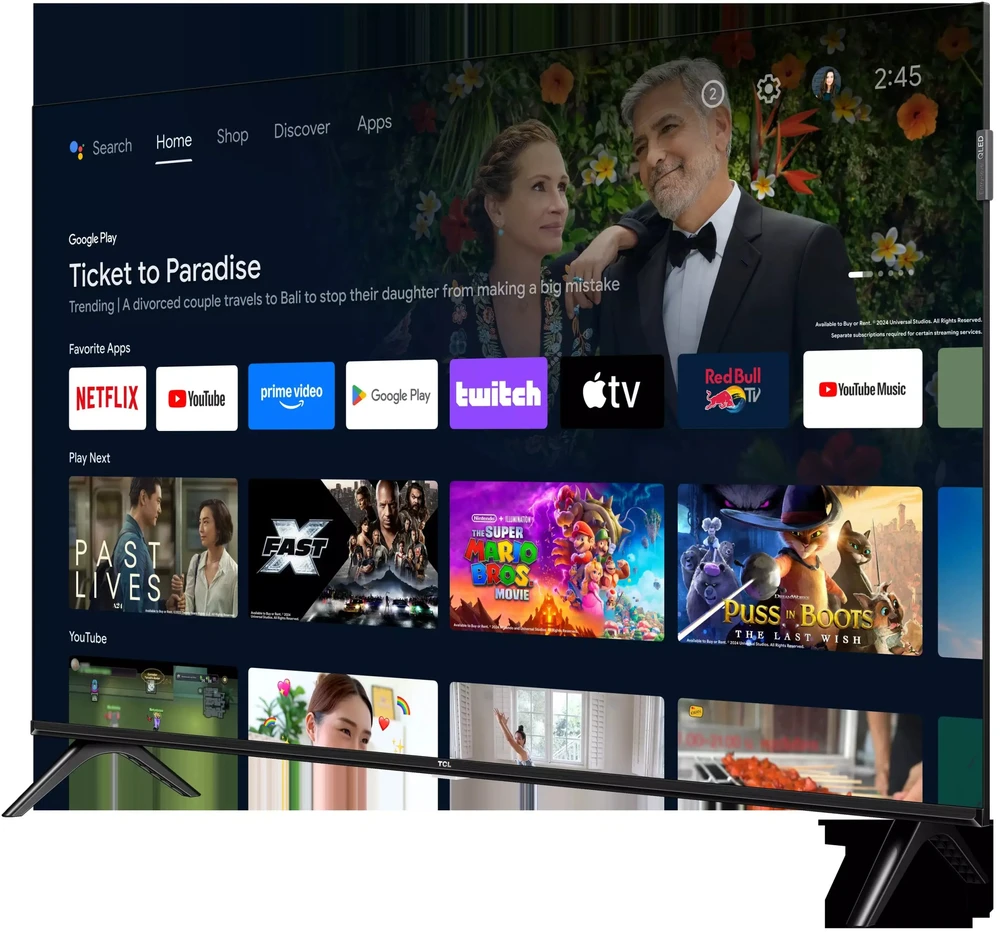 TCL televizorius (43S51K)