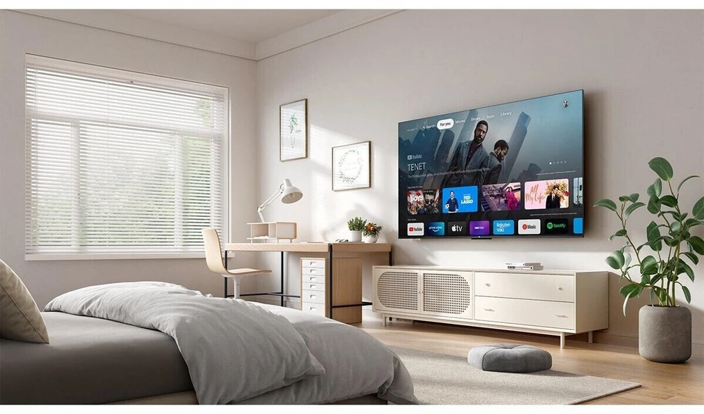 Televizorius TCL 50P6K LED 50'' 4K Ultra HD Google TV