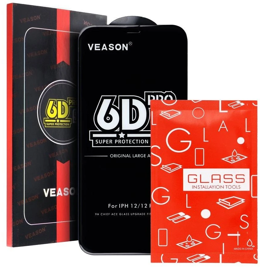 6D Pro Veason Glass - skirtas Samsung Galaxy A32 LTE juodas