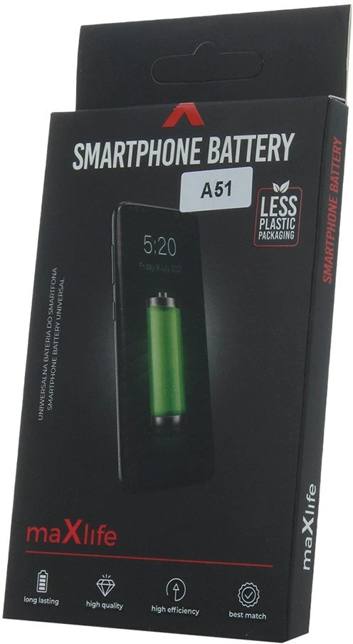 Maxlife akumuliatorius telefonui Samsung Galaxy A51 5G A515 EB-BA516ABY 4000mAh