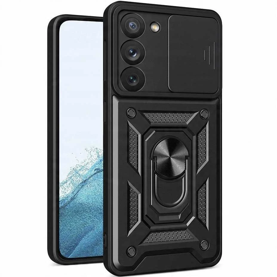 TFO Telforceone Defender Slide dėklas, skirtas Samsung Galaxy S23 juodas
