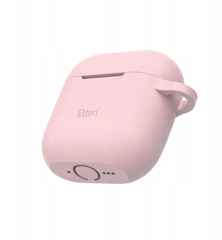 Etteri silikoninis dėklas AirPods 4 šviesiai rožinis